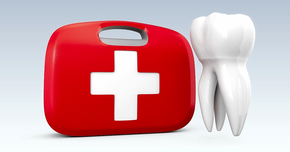 How do you handle a dental emergency?